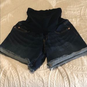Motherhood Maternity Denim Cutoff Shorts